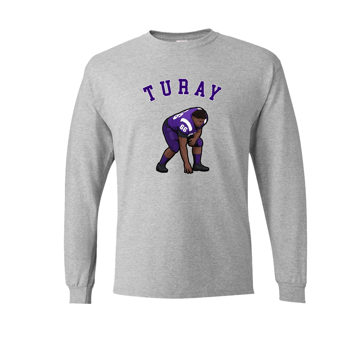 Long Sleeve Tee — Shirsey Arch in Grey