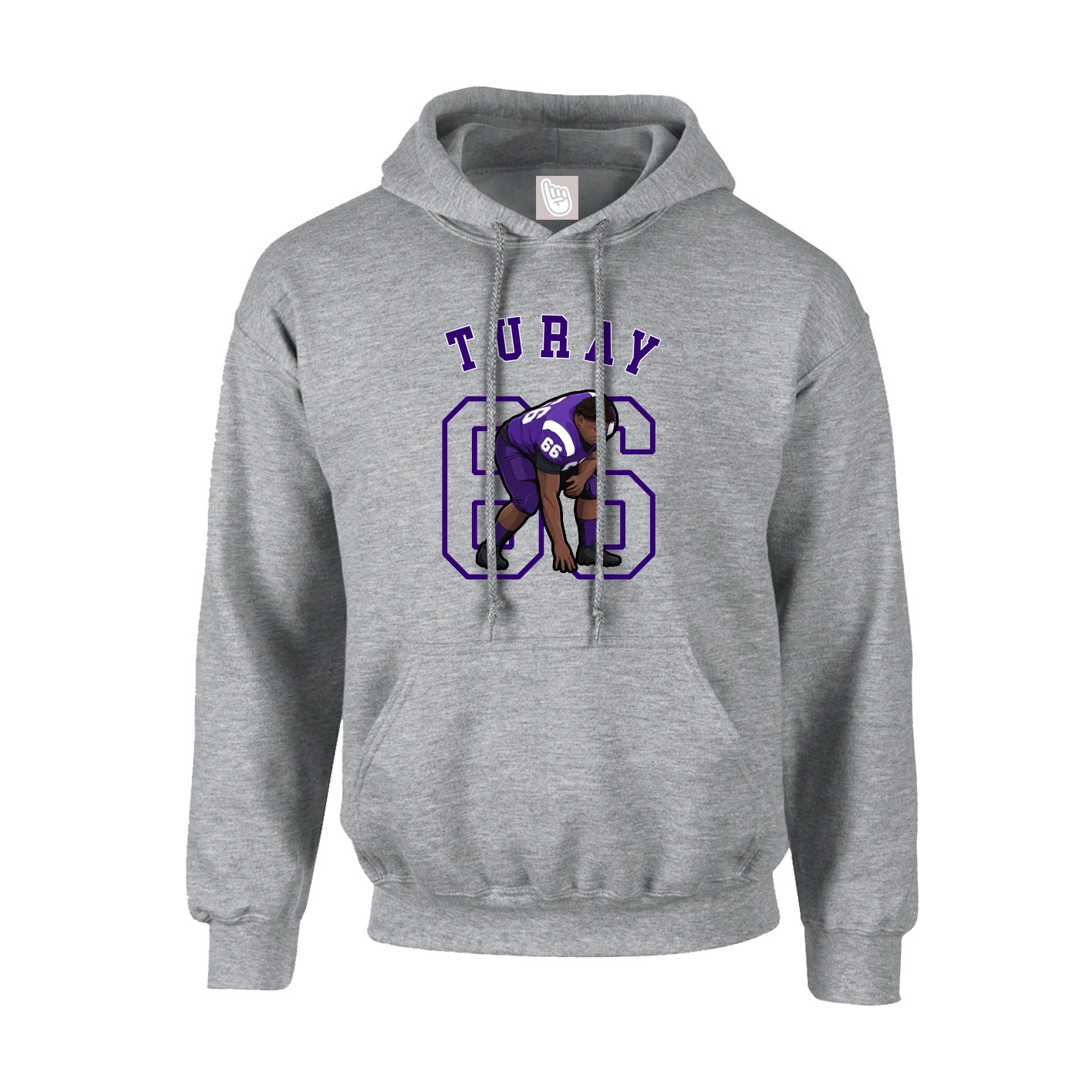 Youth Hoodie — Shirsey Arch in Grey