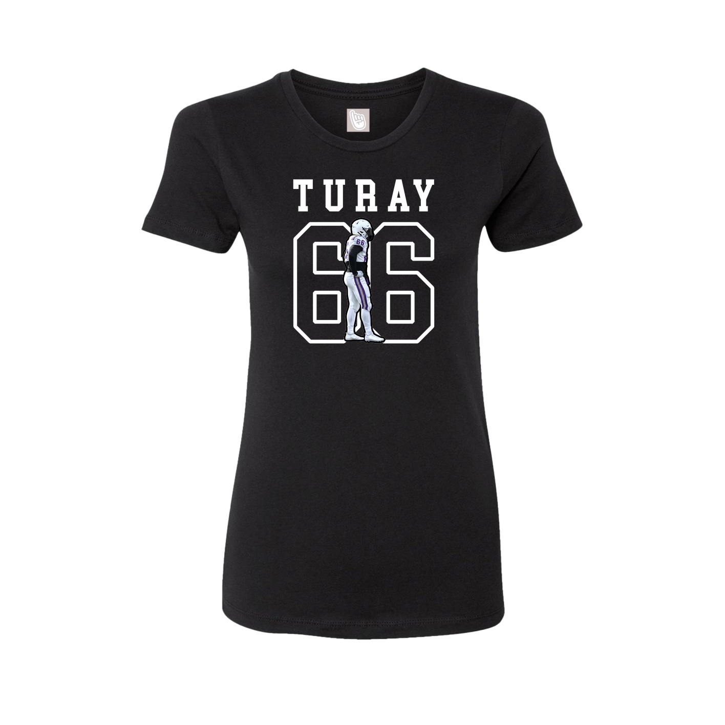 Fitted Women's Tee — Shirsey in Black