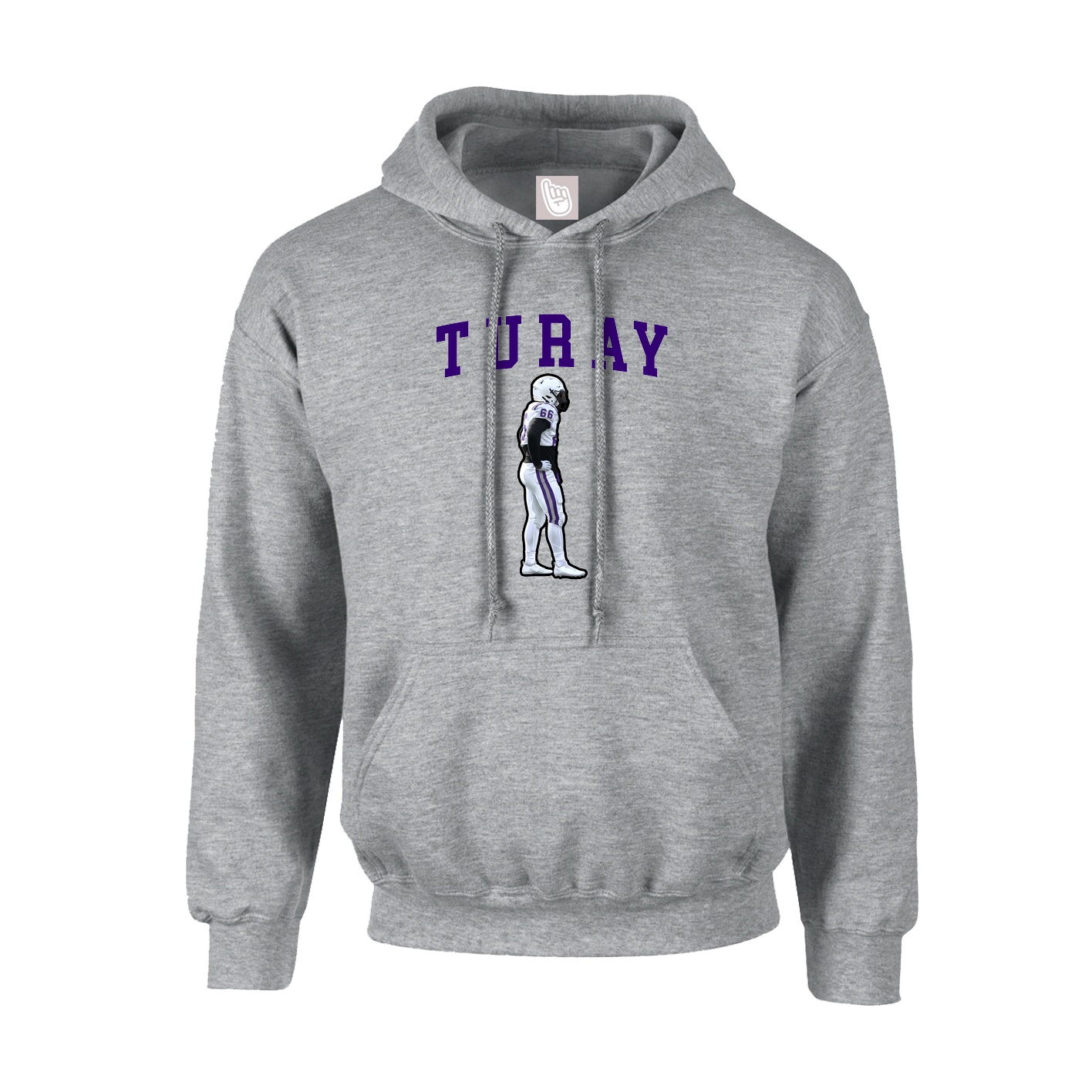 Hoodie — Shirsey in Grey