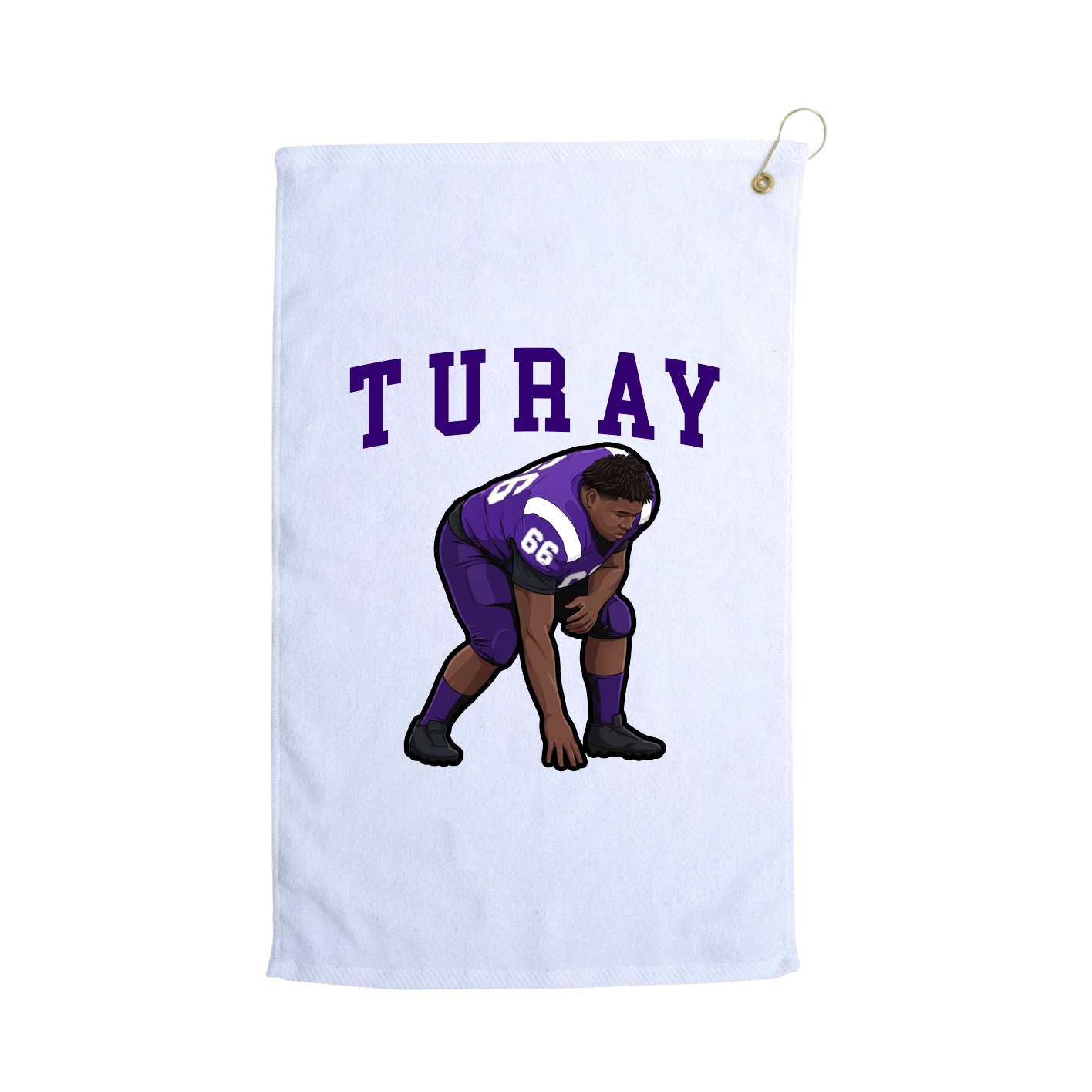 Golf Towel — Shirsey in White