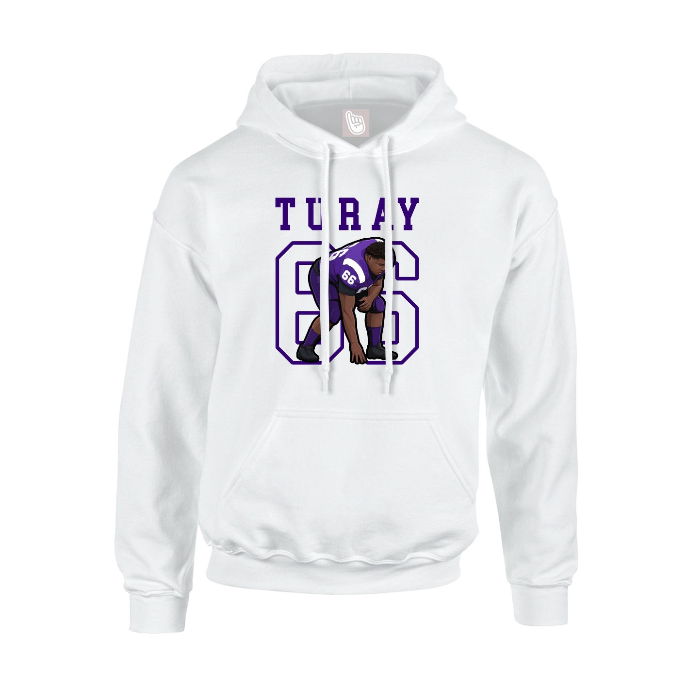 Youth Hoodie — Shirsey in White