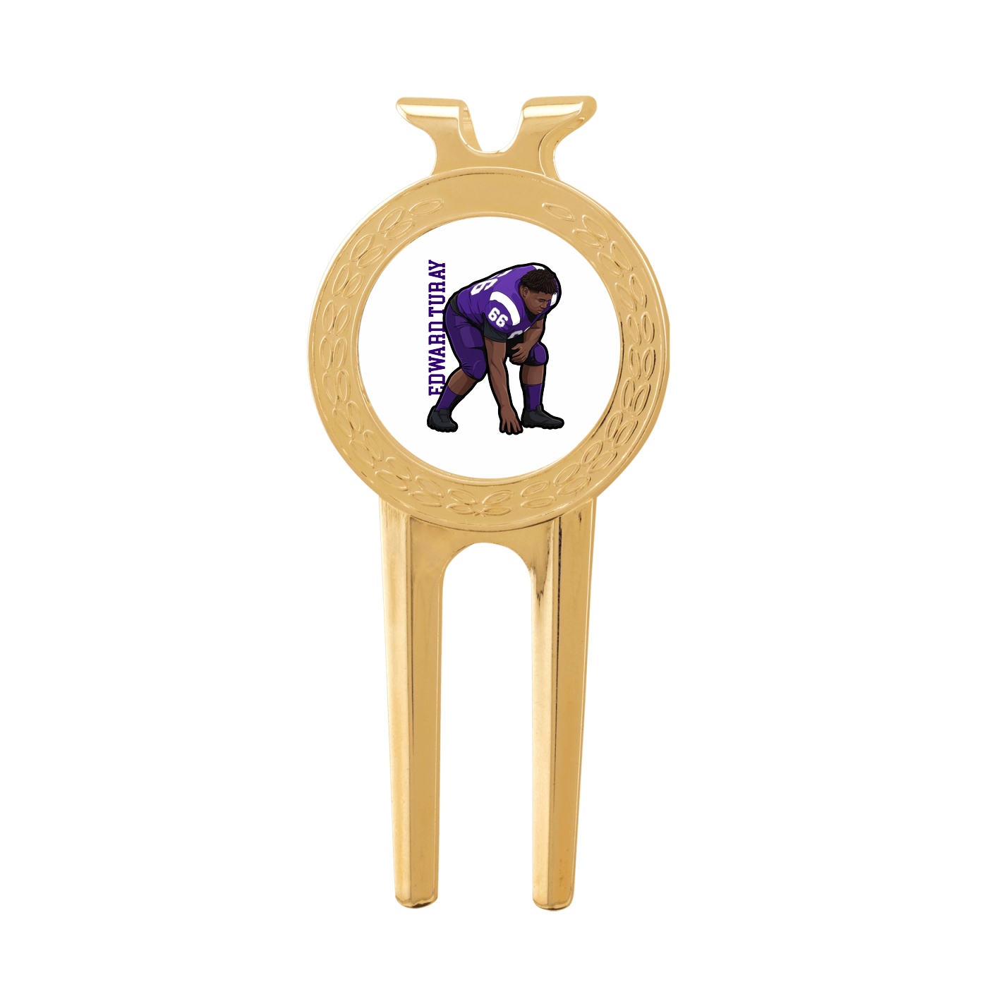 Divot Tool with Ball Marker — Name Vertical in Classic