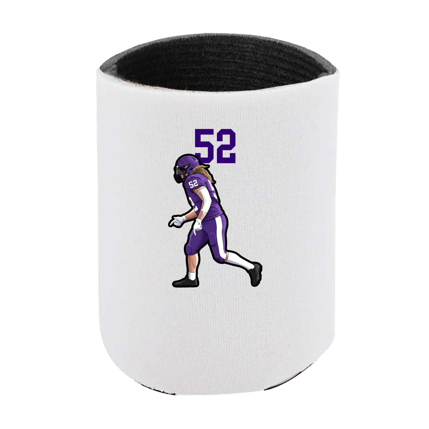 Can Holder — Number Top in White