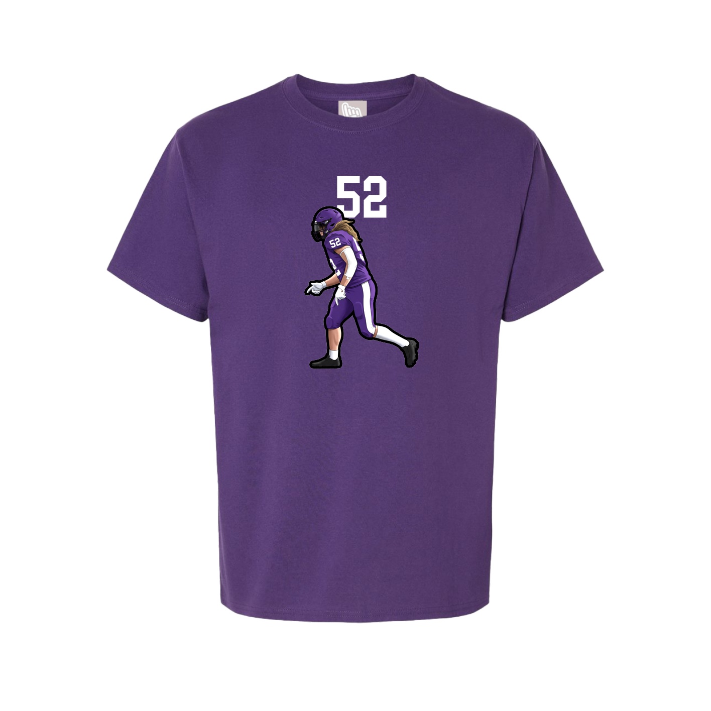 Tee — Number Top in Purple