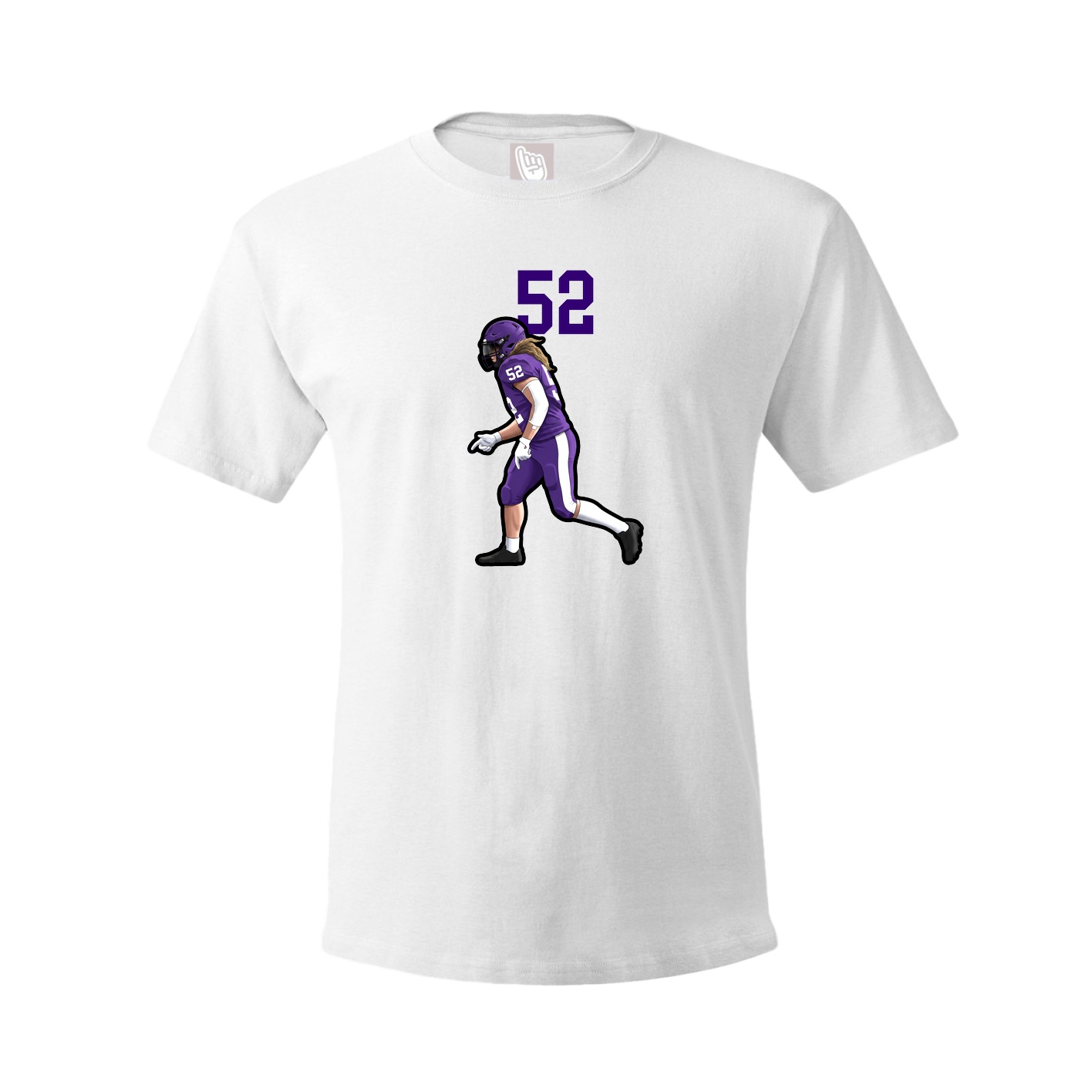 Tee — Number Top in White