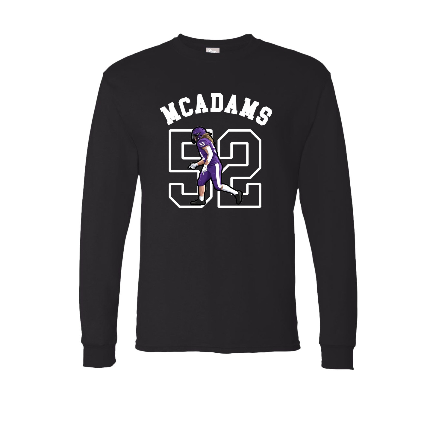 Long Sleeve Tee — Shirsey Arch in Black
