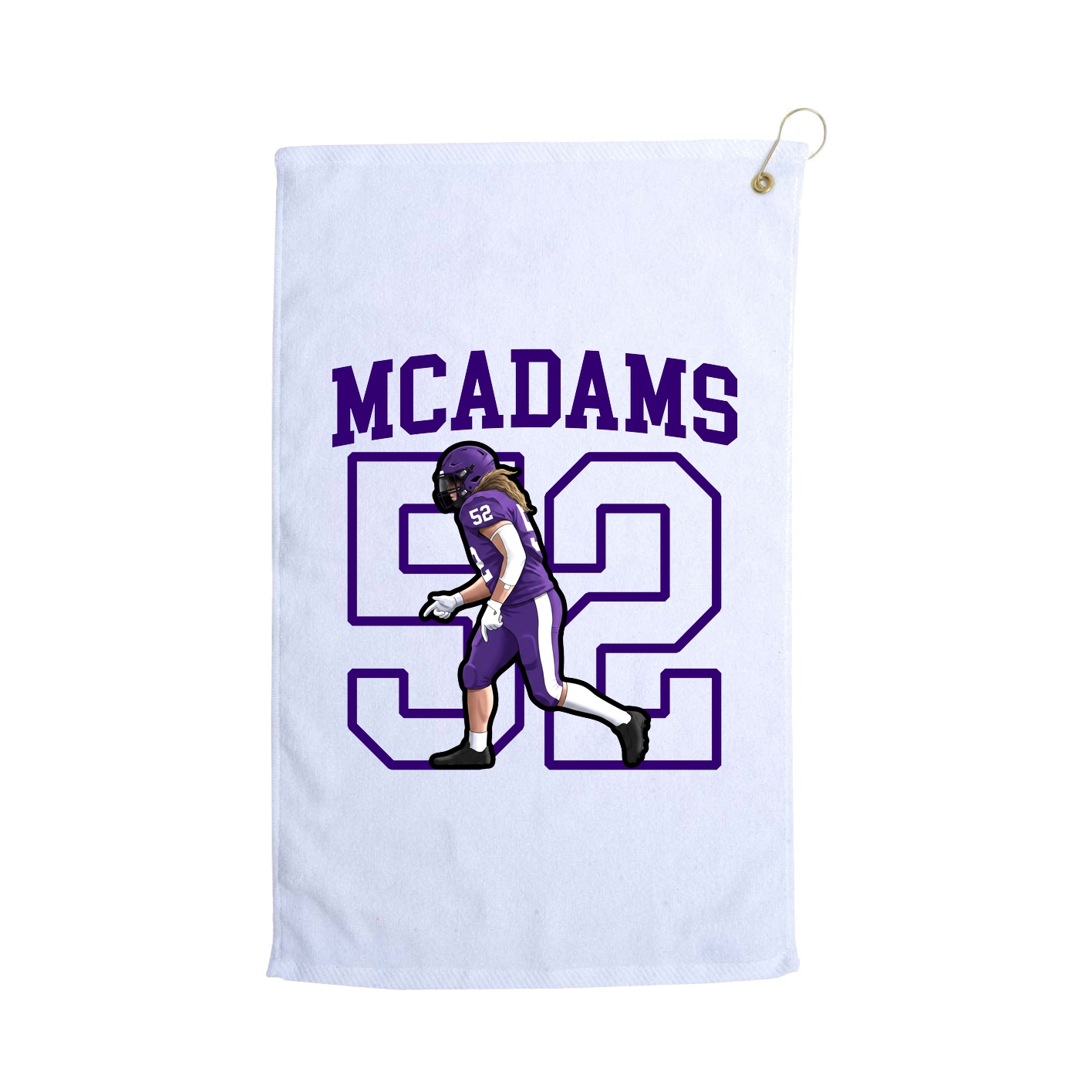 Golf Towel — Shirsey in White