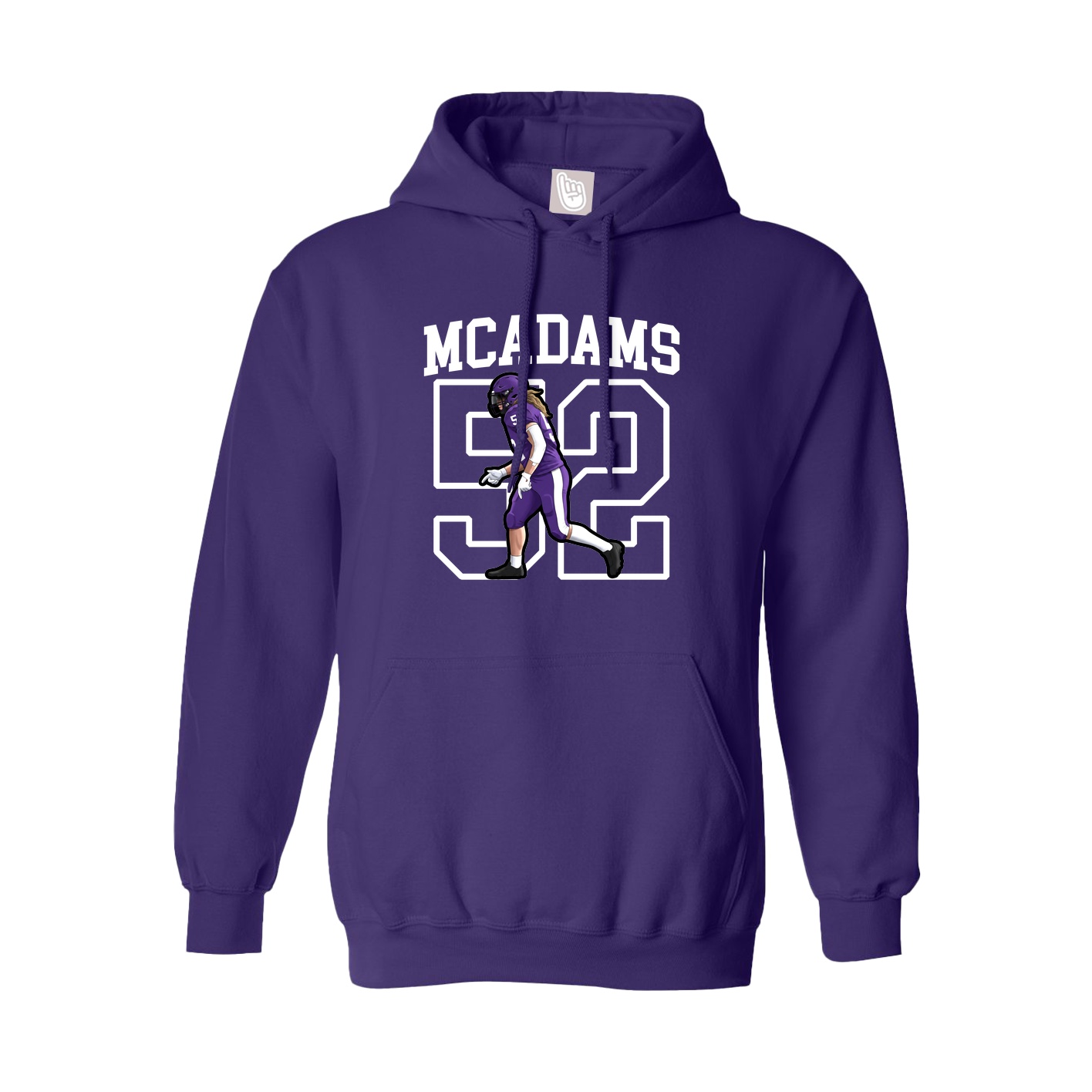Youth Hoodie — Shirsey in Purple