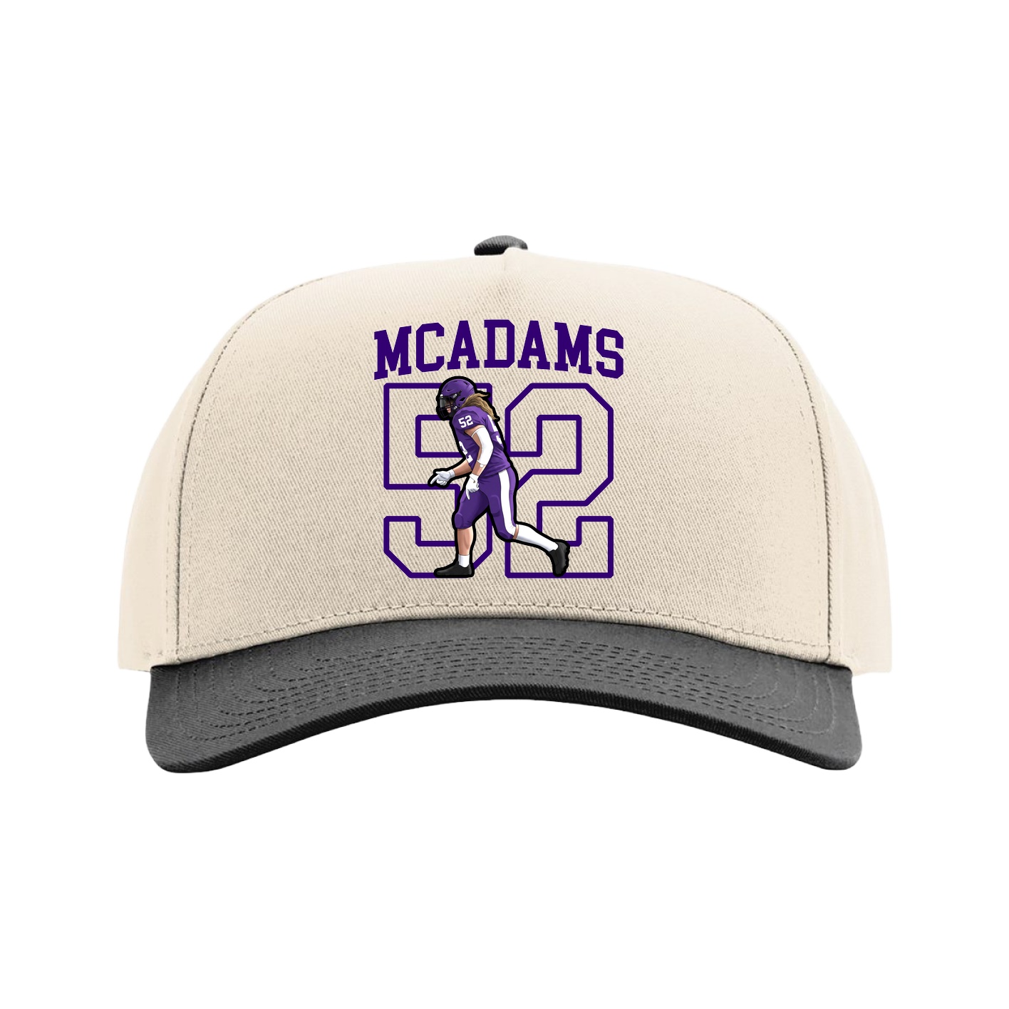 Full Fabric Five-Panel Champ Cap