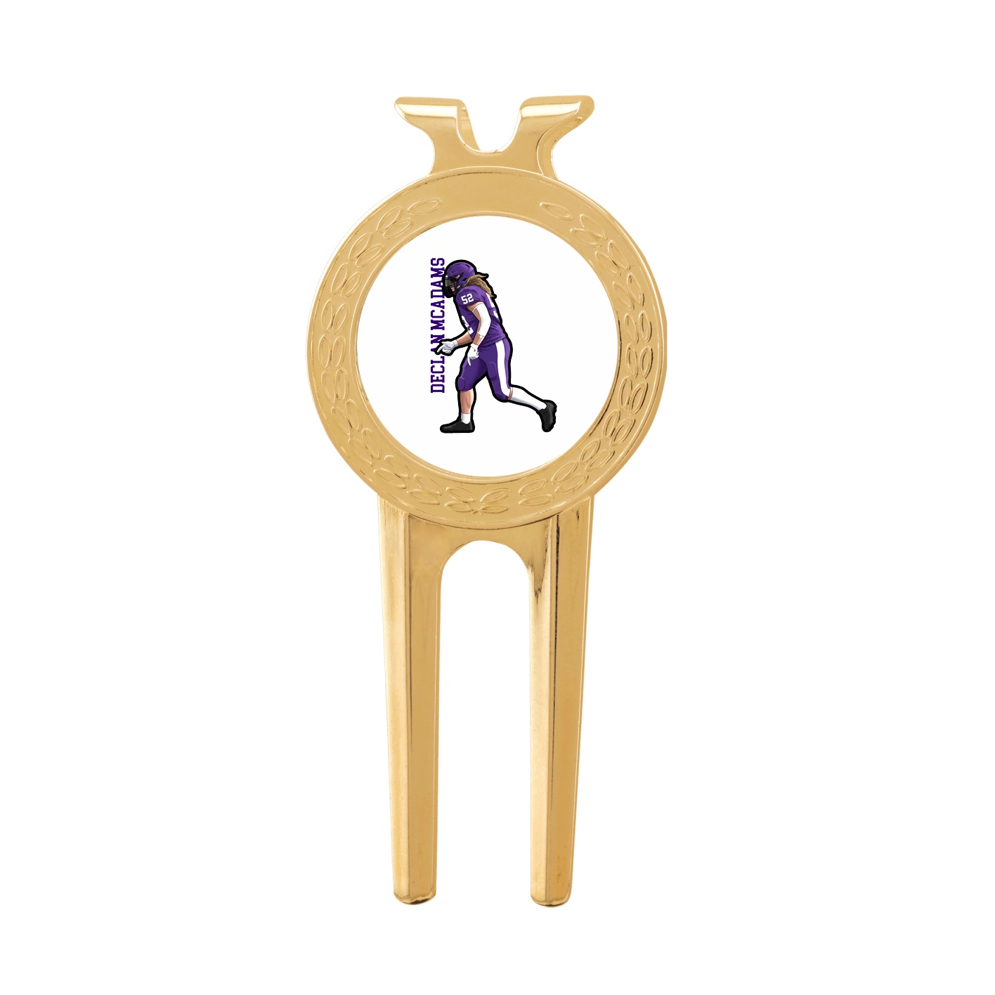 Divot Tool with Ball Marker — Name Vertical in Classic
