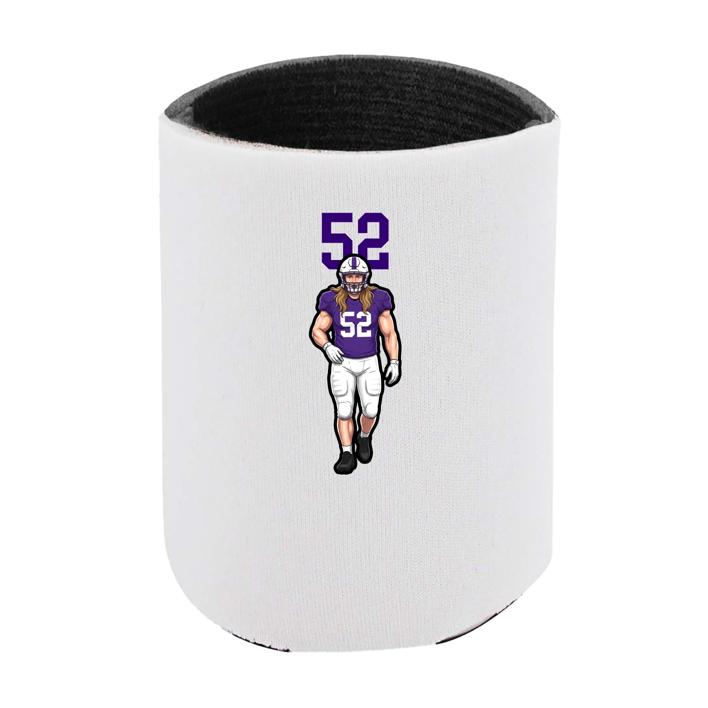 Can Holder — Number Top in White