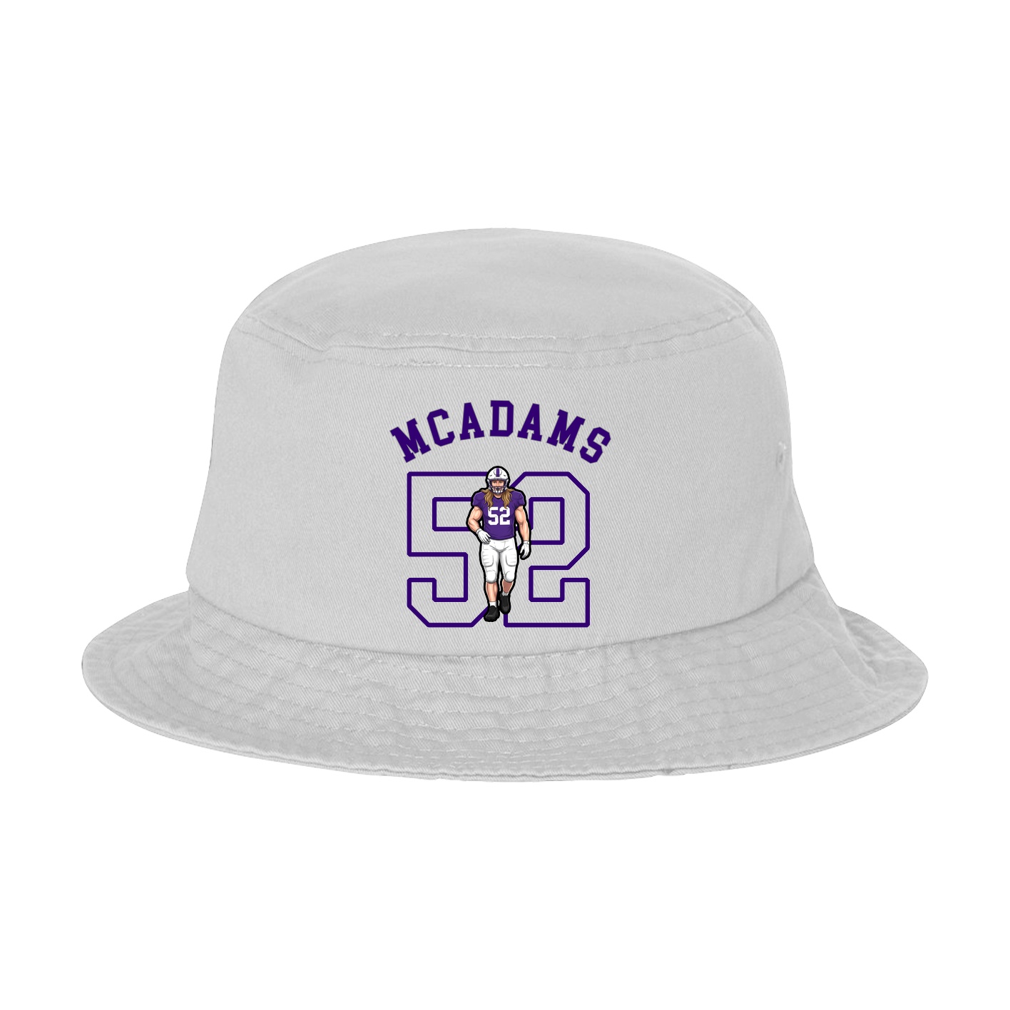 Bucket Cap — Shirsey Arch in White