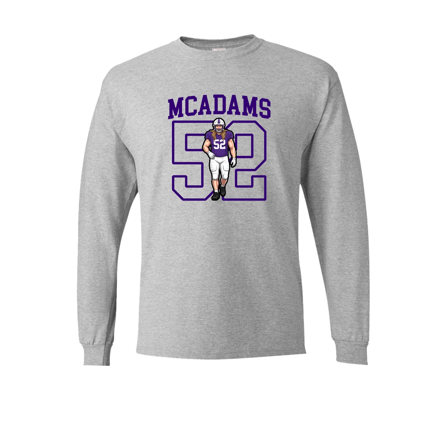 Long Sleeve Tee — Shirsey in Grey