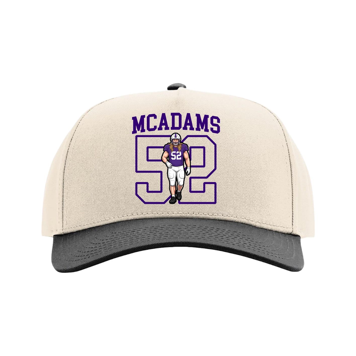 Full Fabric Five-Panel Champ Cap