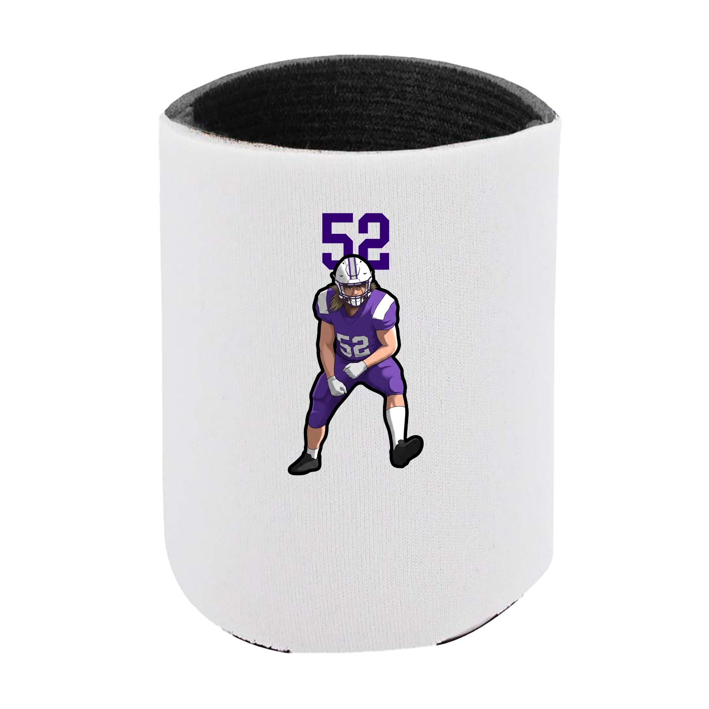 Can Holder — Number Top in White