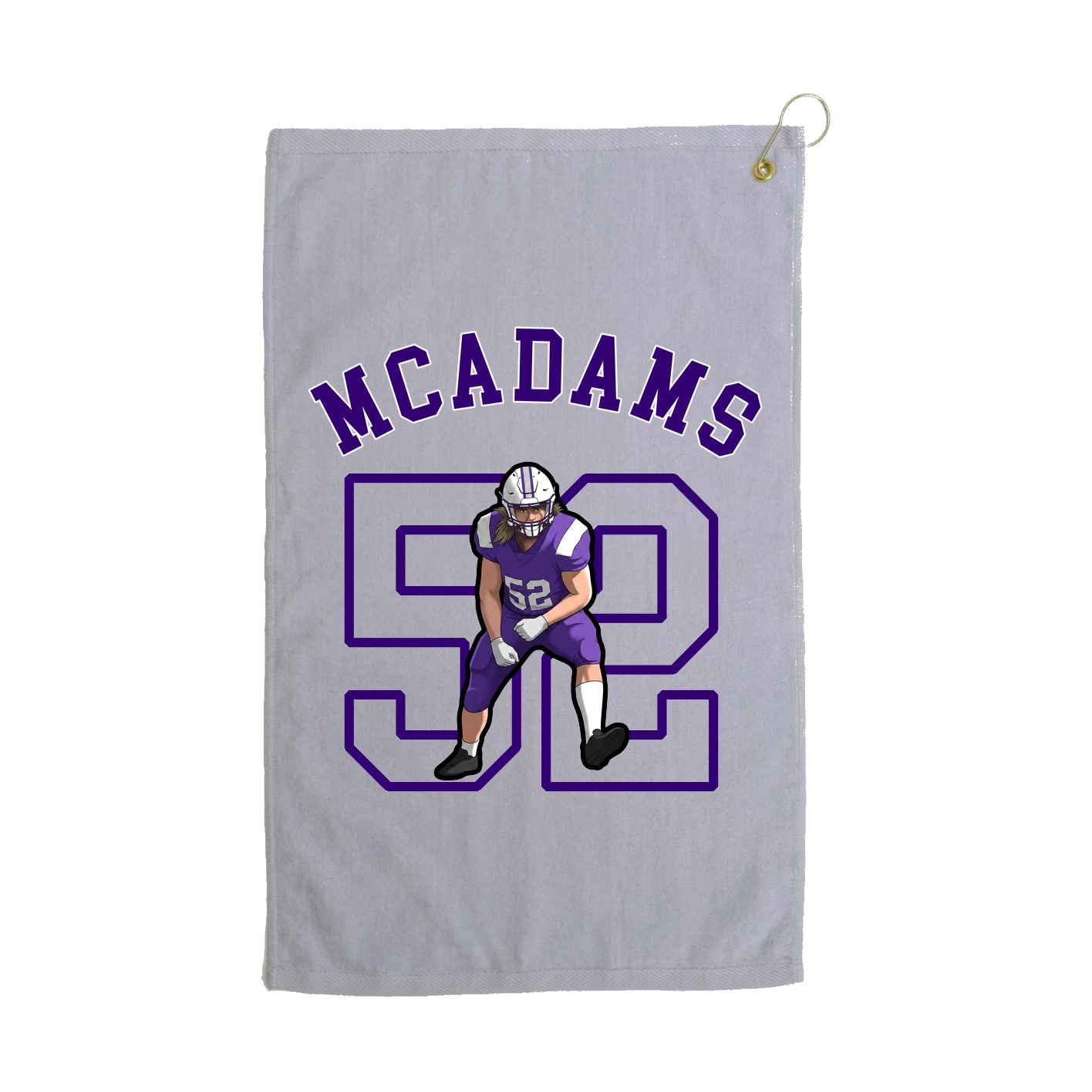 Golf Towel — Shirsey Arch in Grey