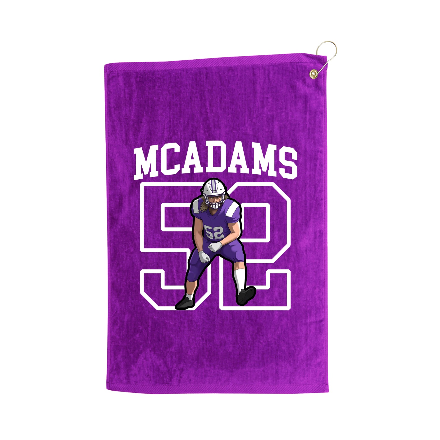 Golf Towel — Shirsey in Purple