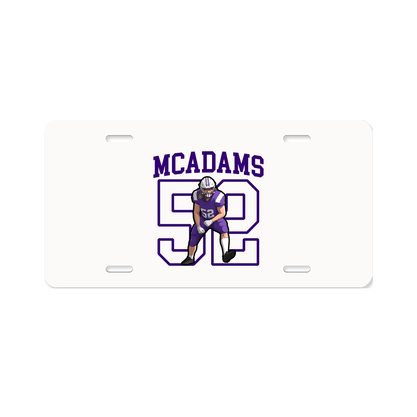 Aluminum License Plate