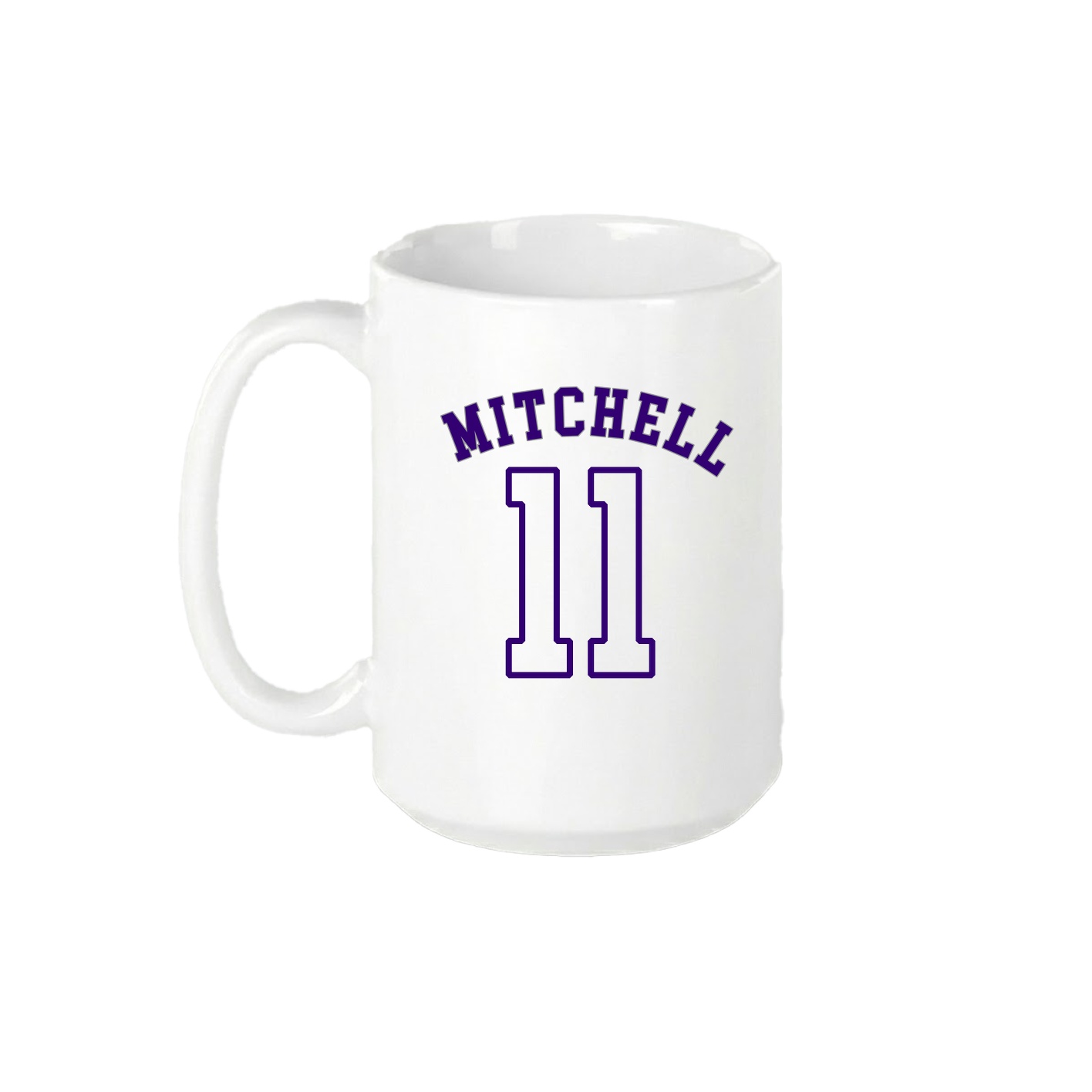 15oz Coffee Mug — Shirsey Arch in White