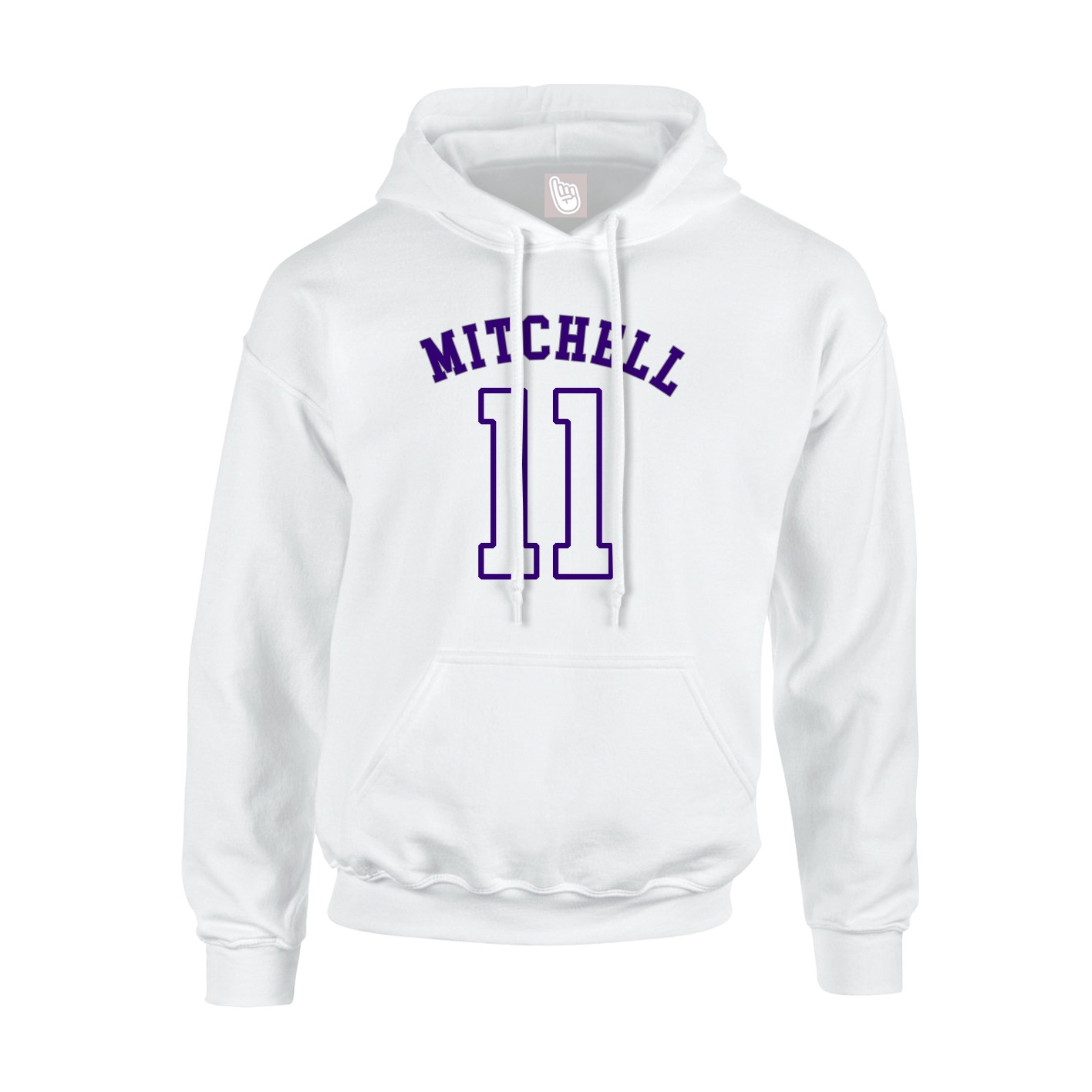 Hoodie — Shirsey Arch in White