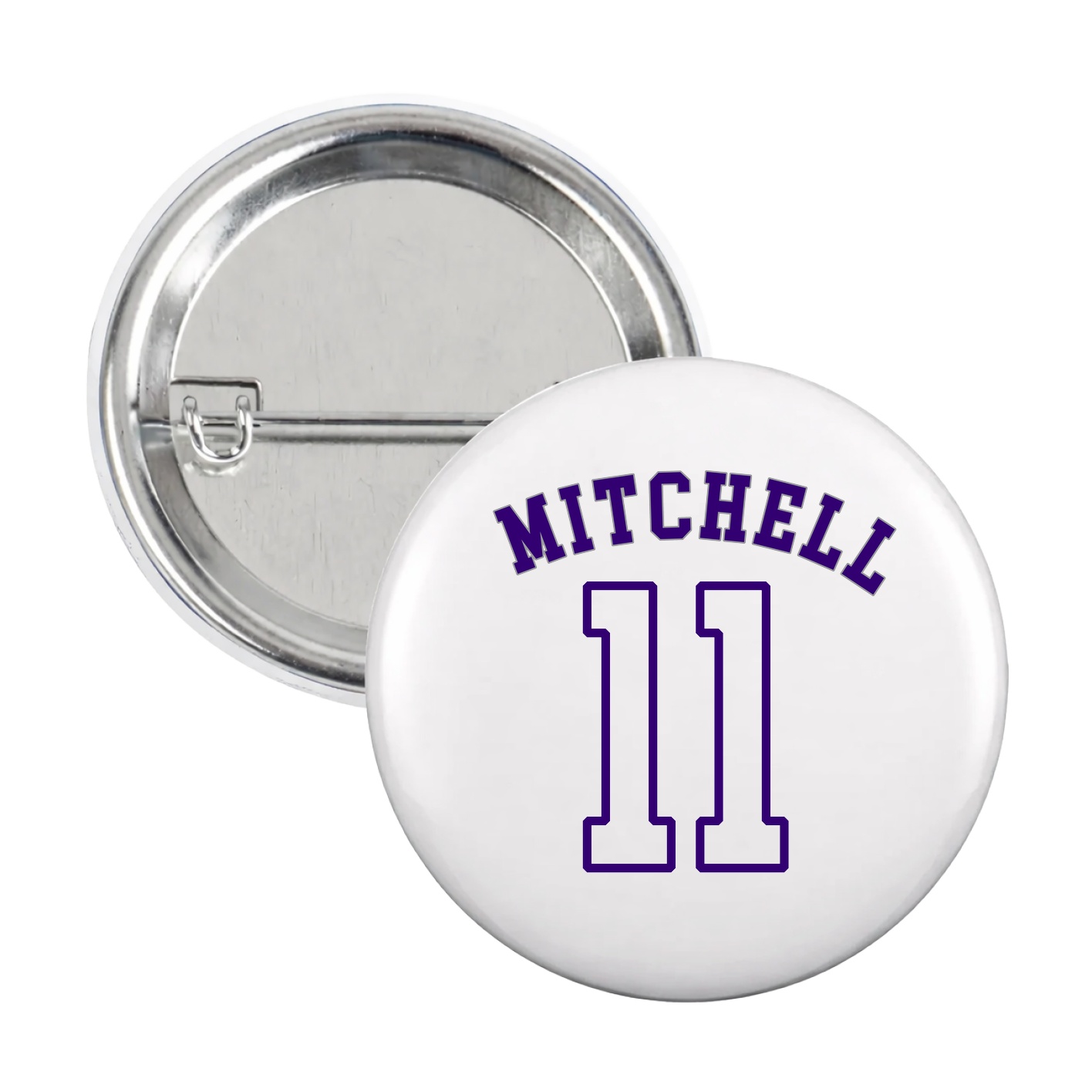 Game Day Button — Shirsey Arch in White