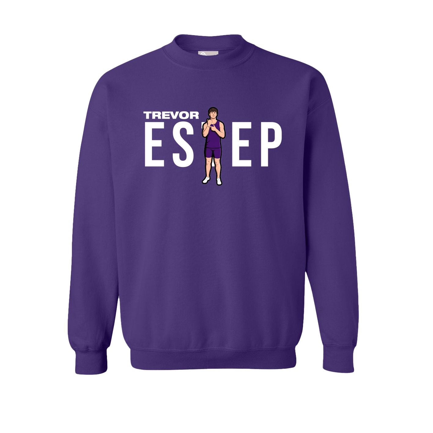 Fleece Crew — Player Name in Purple
