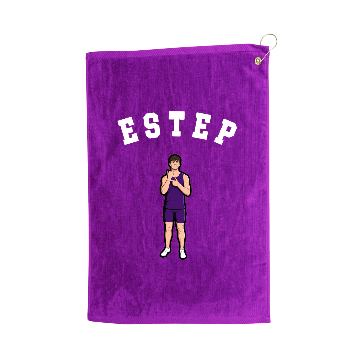 Golf Towel — Shirsey Arch in Purple