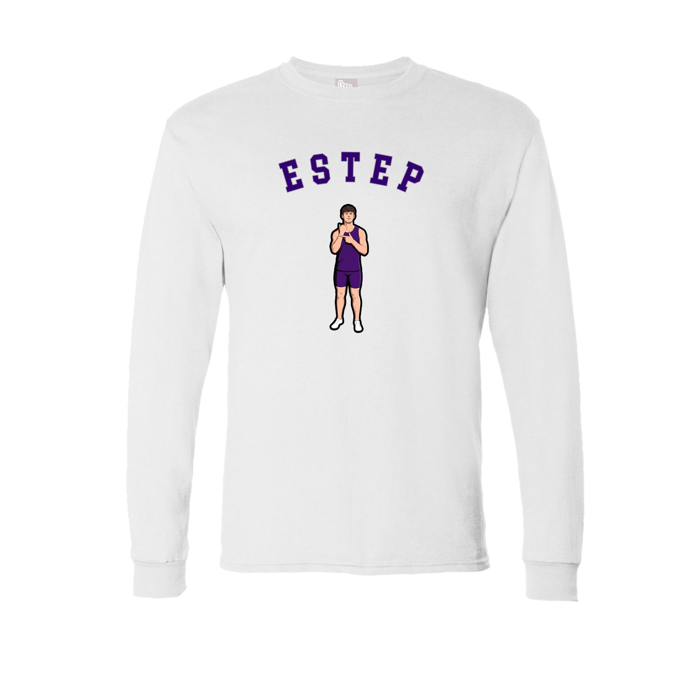 Long Sleeve Tee — Shirsey Arch in White