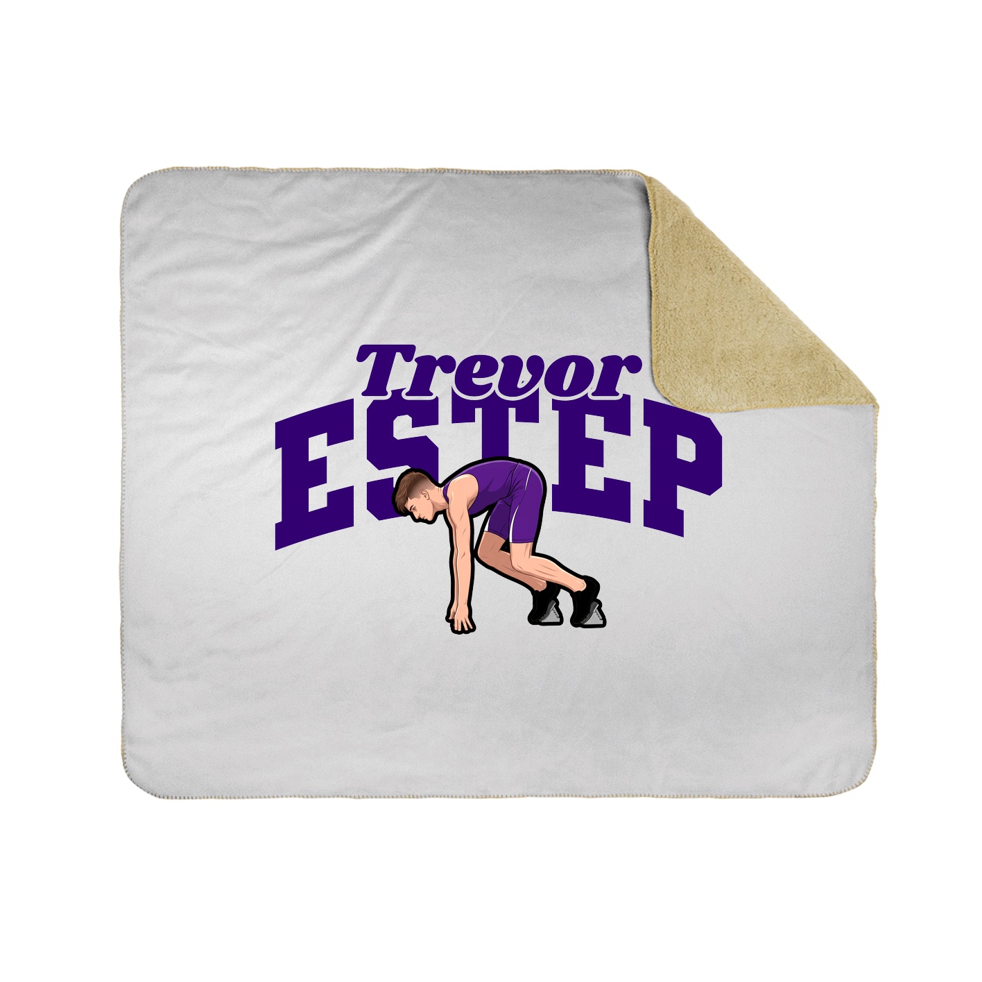 Throw Blanket — Signature Arch in White