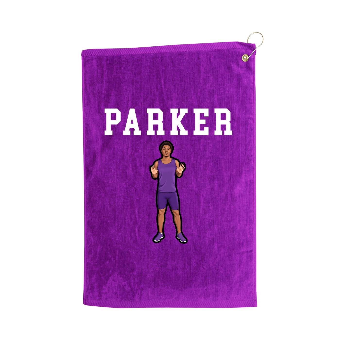 Golf Towel — Shirsey in Purple