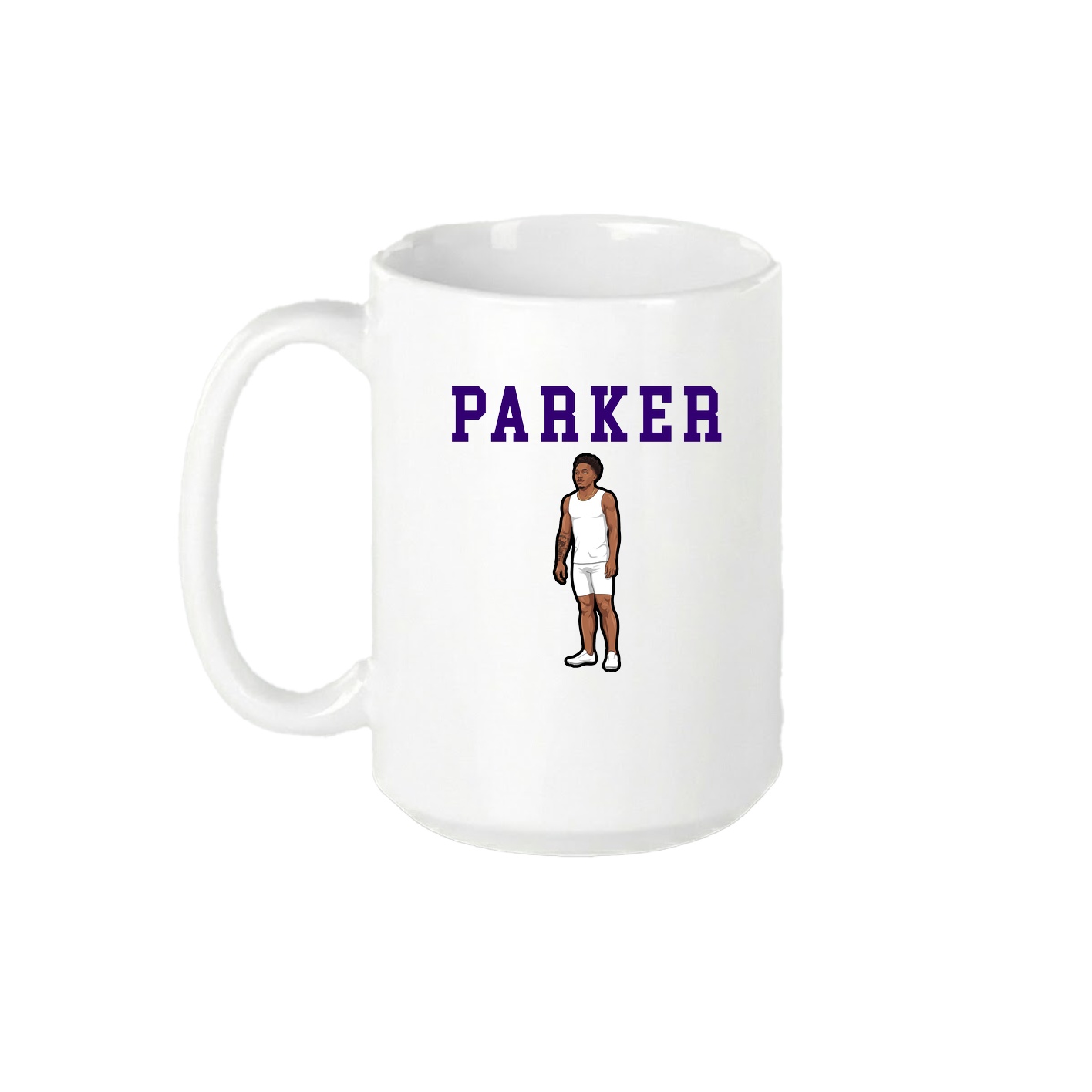 15oz Coffee Mug — Shirsey in White