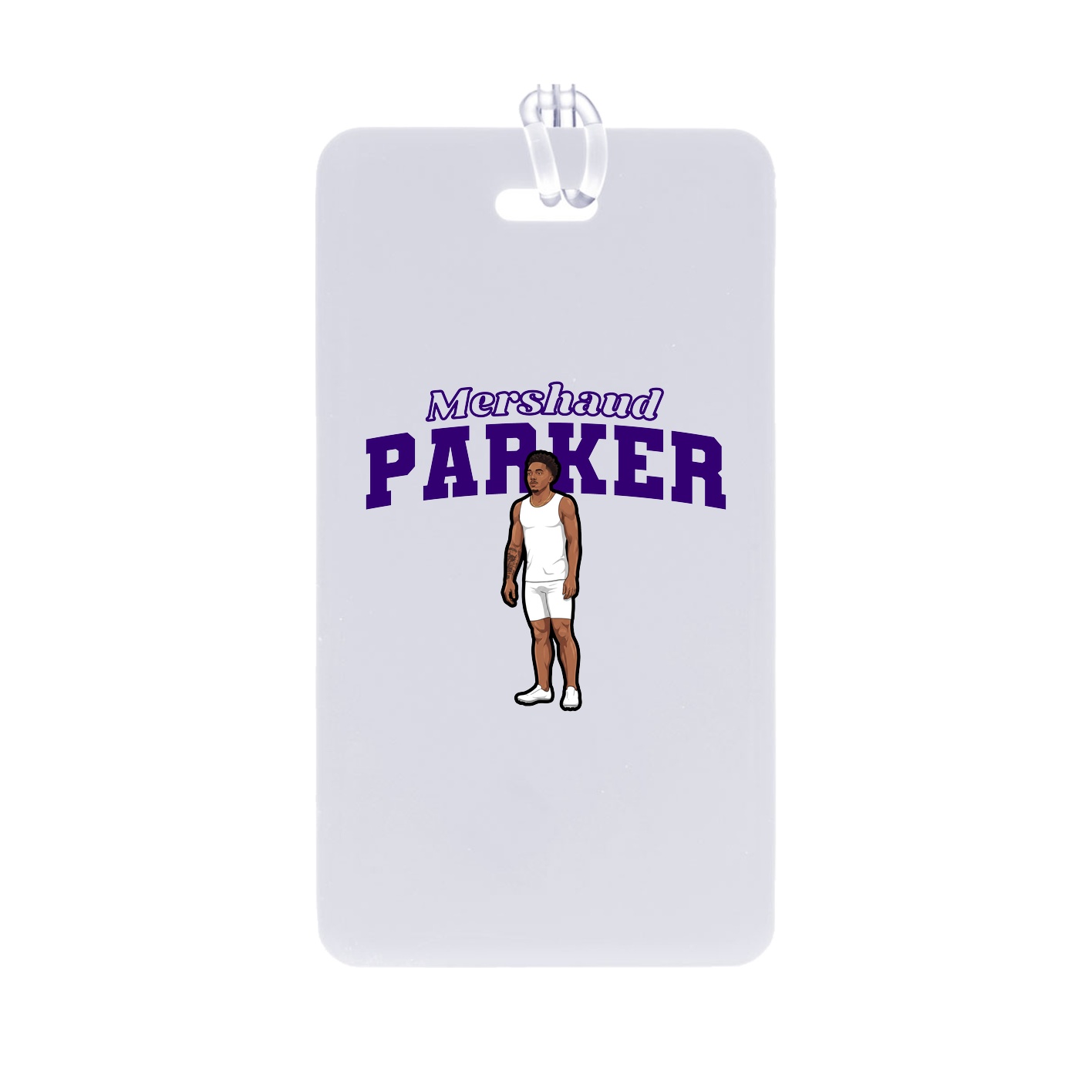 Bag Tag — Name Arch in Classic