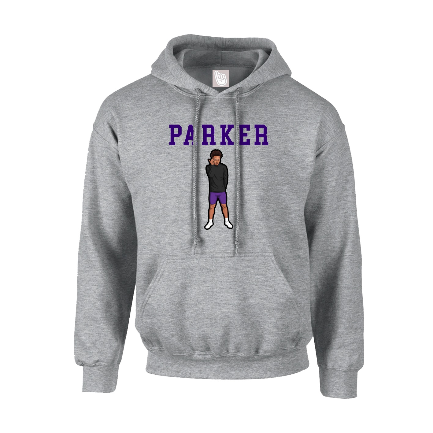 Hoodie — Shirsey in Grey