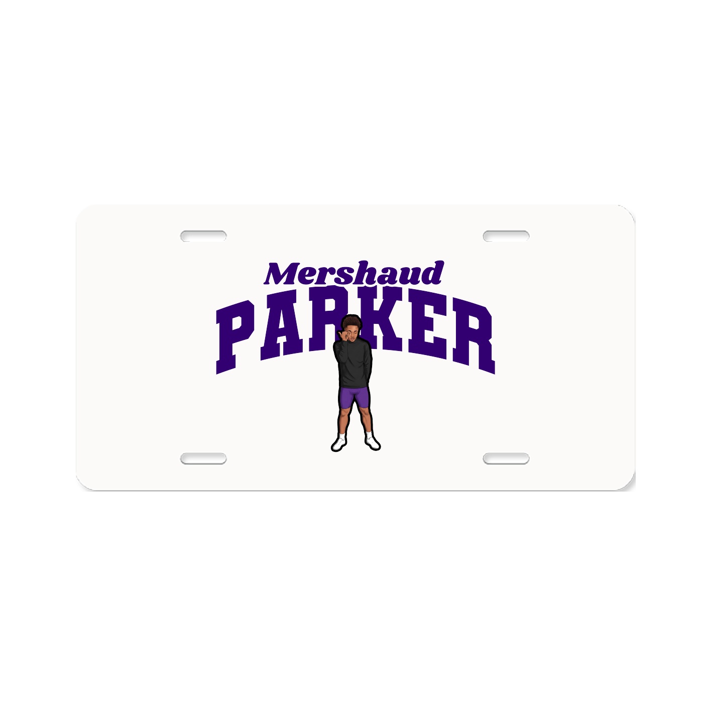 License Plate — Signature Arch in Classic