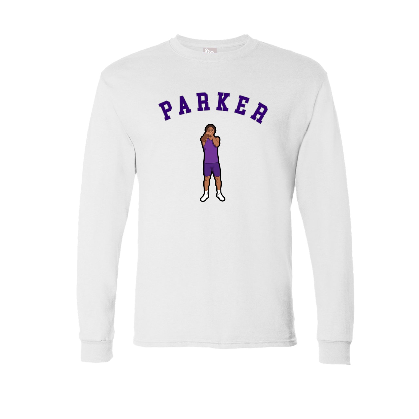 Long Sleeve Tee — Shirsey Arch in White