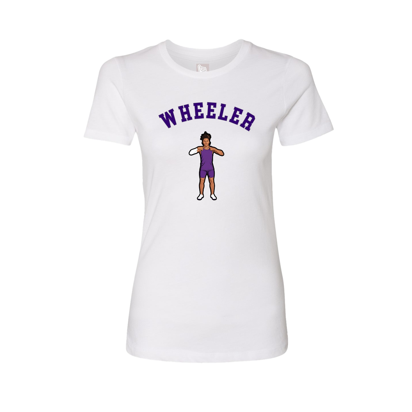 Womens Tee — Shirsey Arch in White