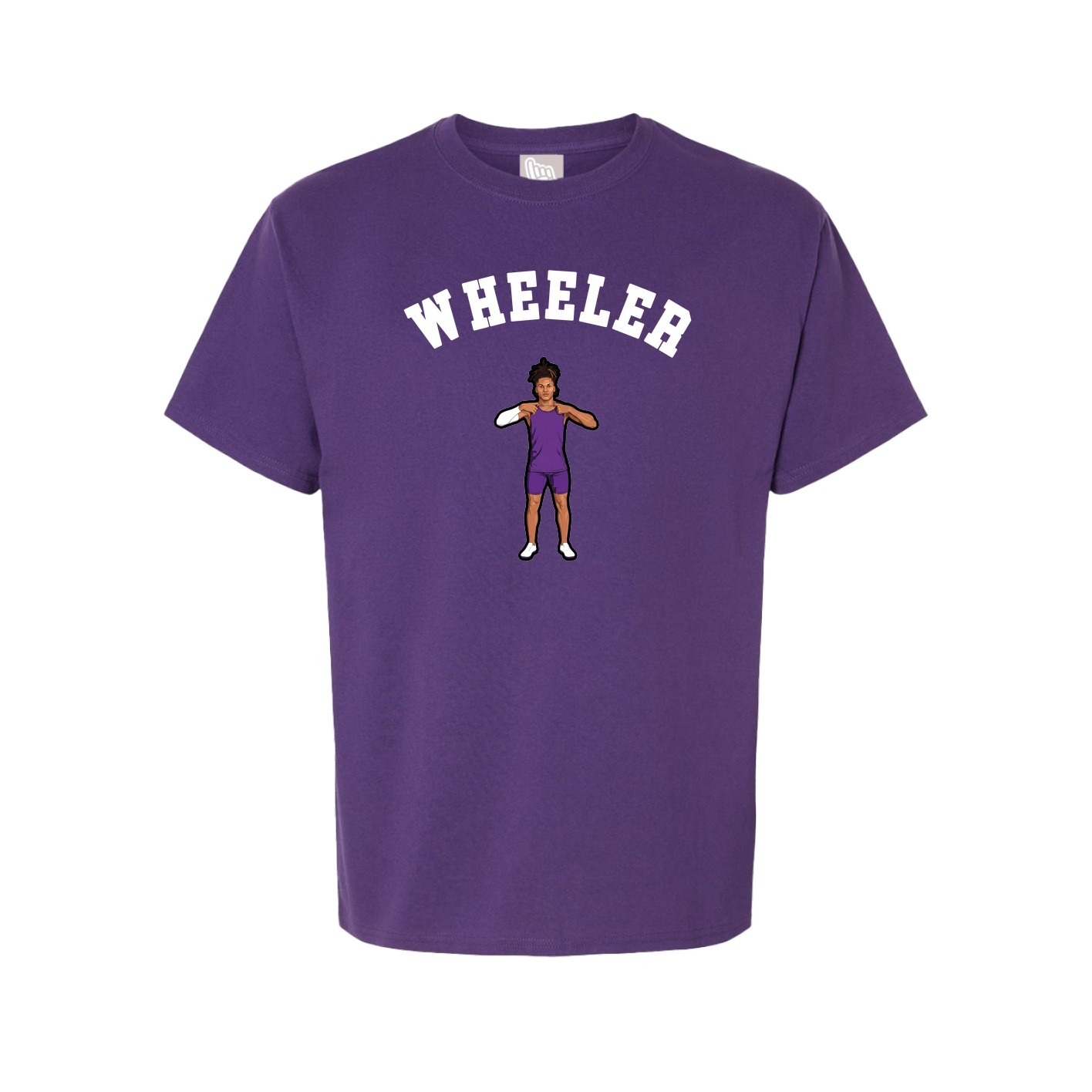 Youth Tee — Shirsey Arch in Purple
