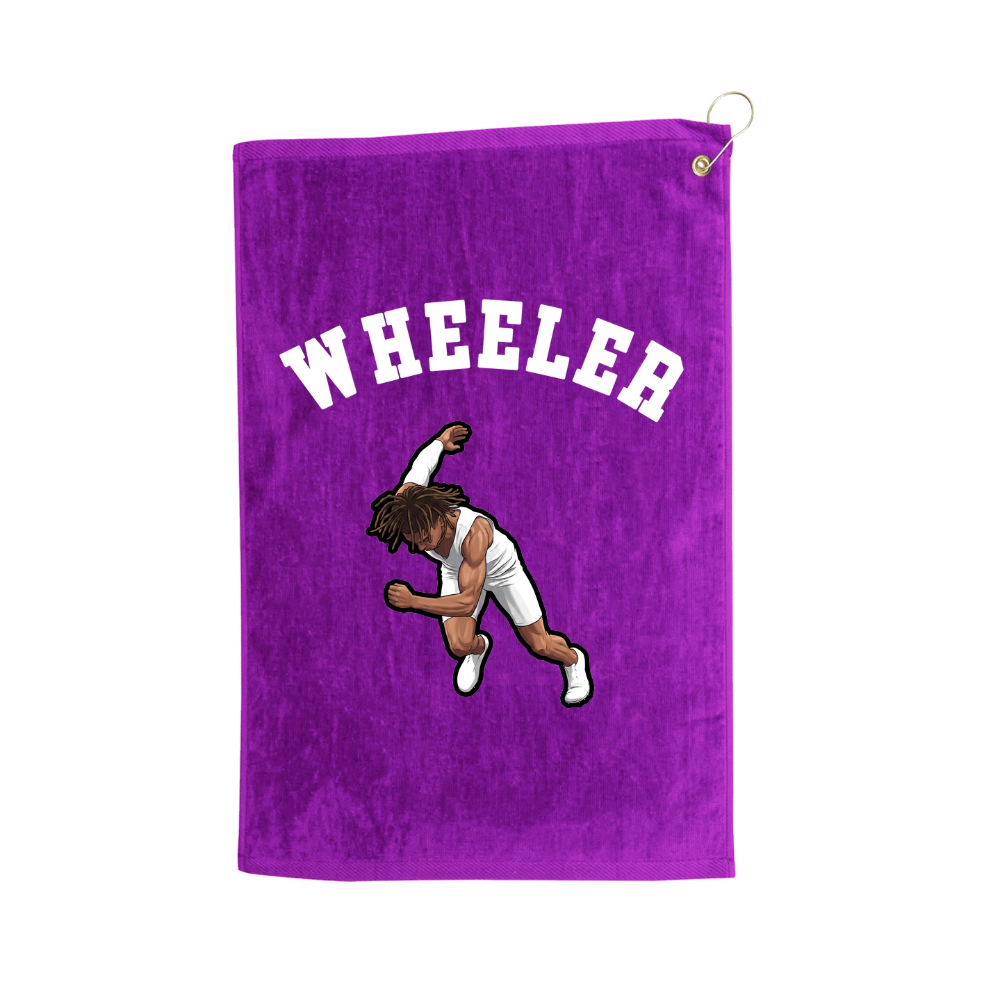 Golf Towel — Shirsey Arch in Purple