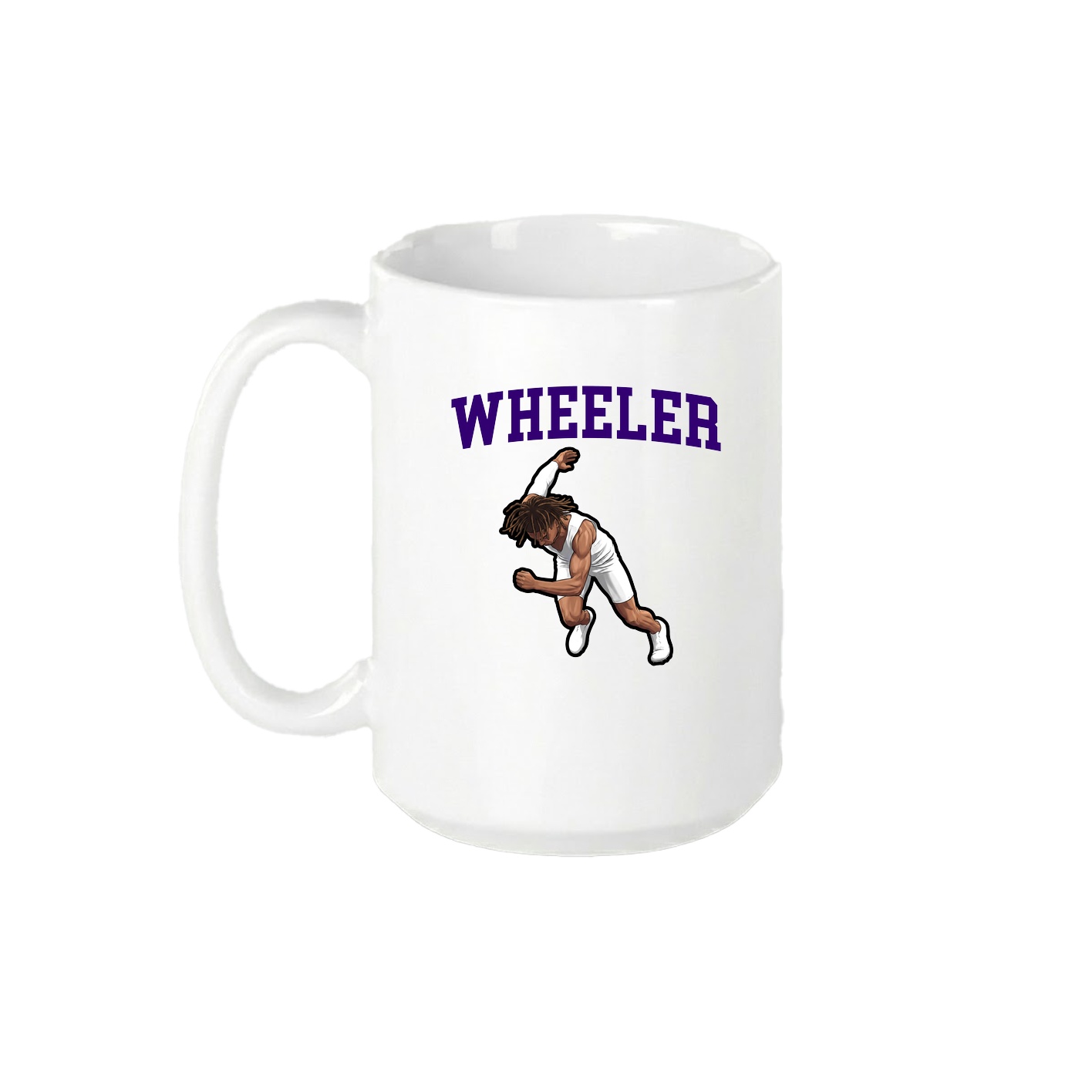 15oz Coffee Mug — Shirsey in White