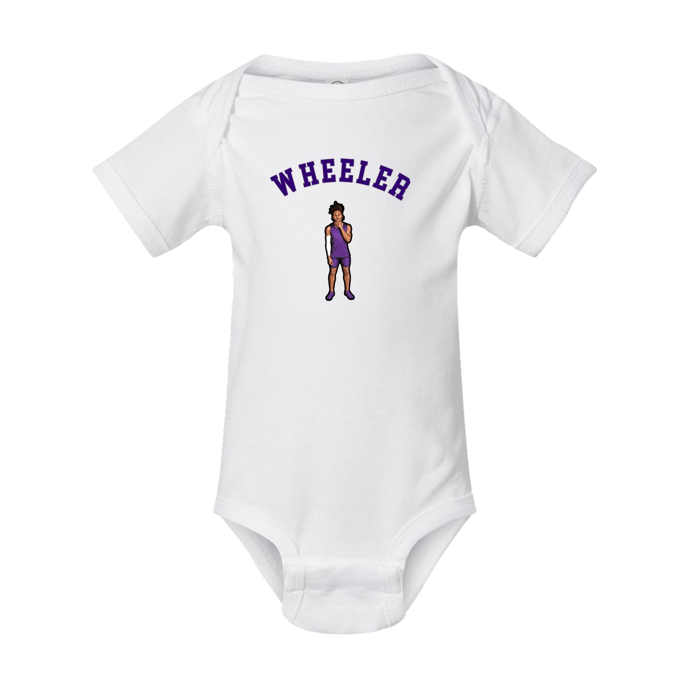 Baby Onesie — Shirsey Arch in White