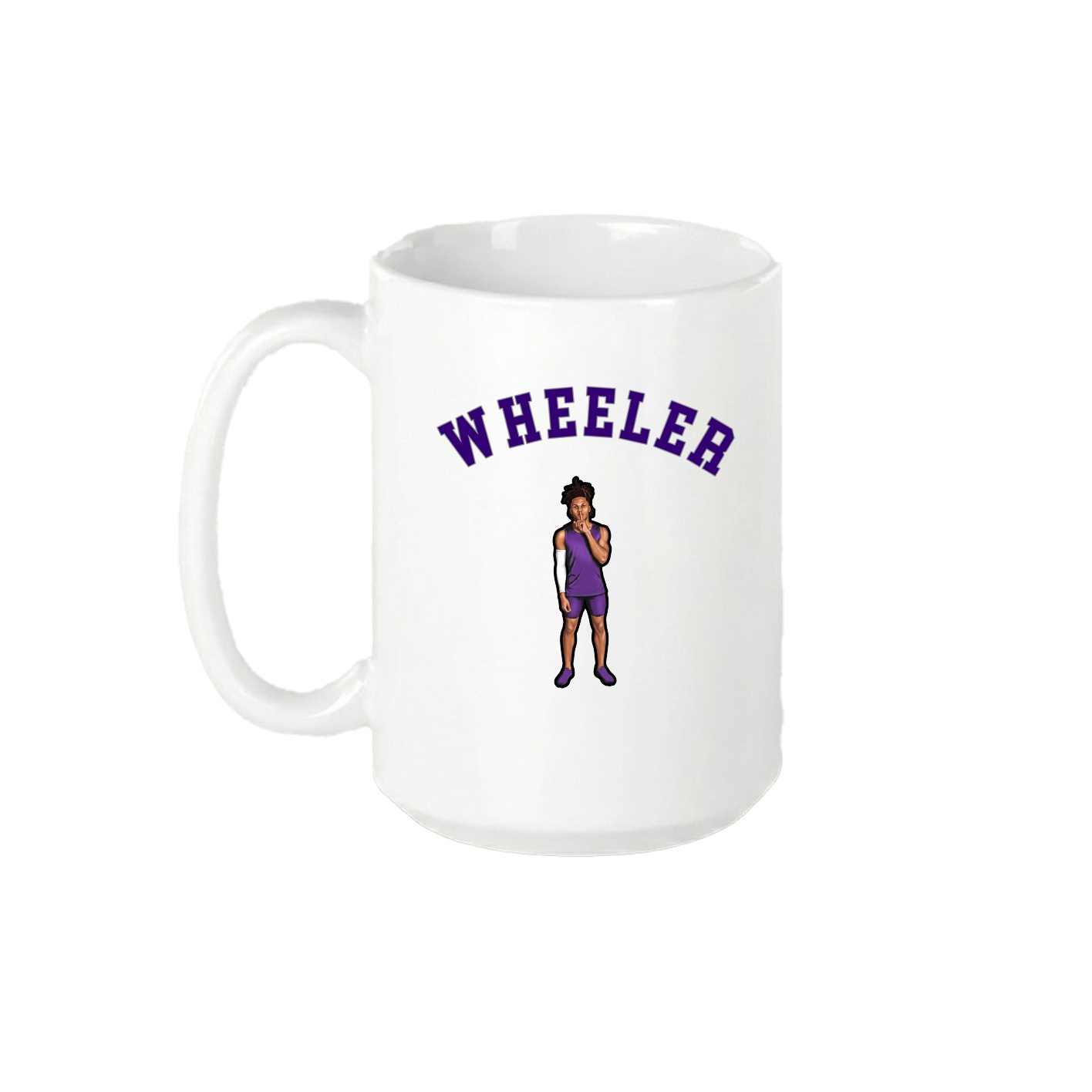 15oz Coffee Mug — Shirsey Arch in White