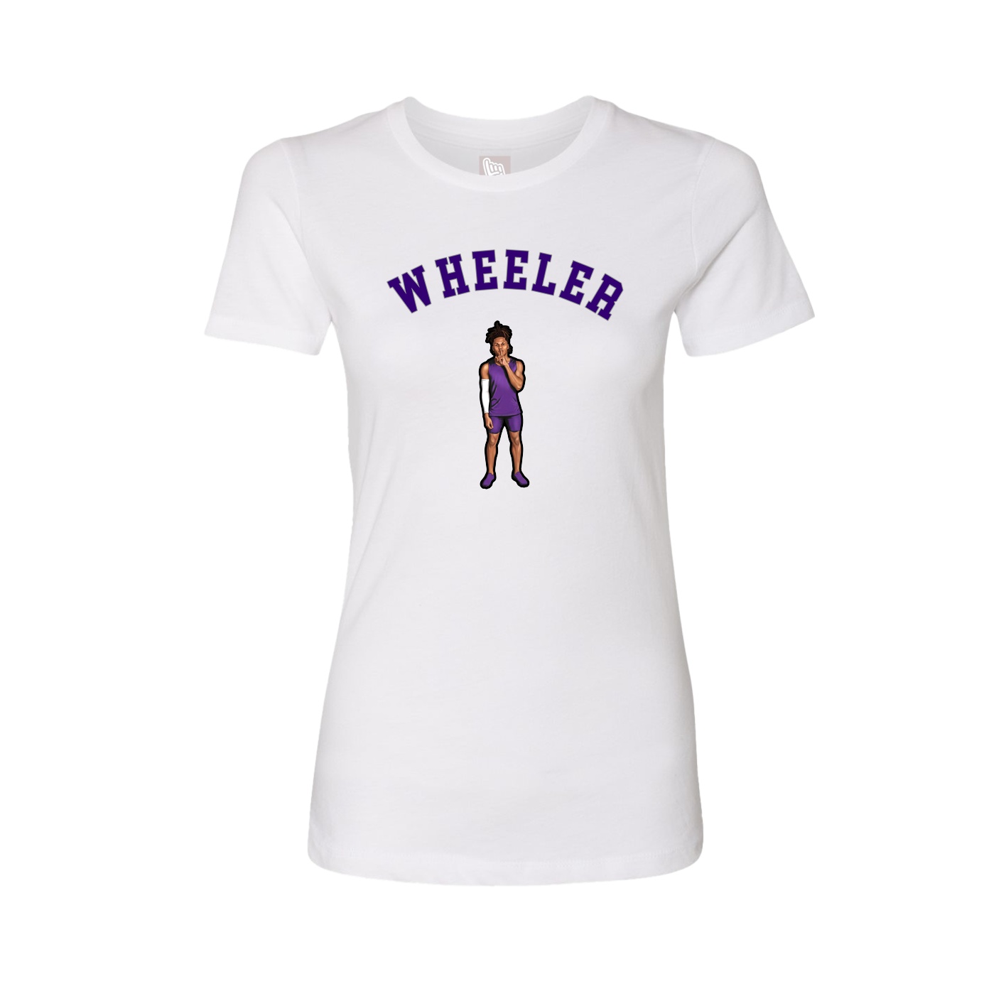 Womens Tee — Shirsey Arch in White