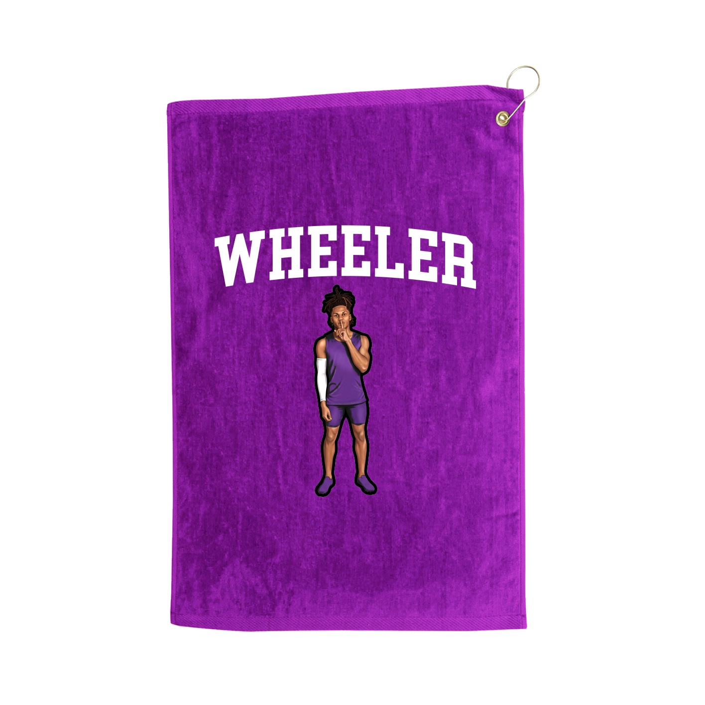 Golf Towel — Shirsey in Purple