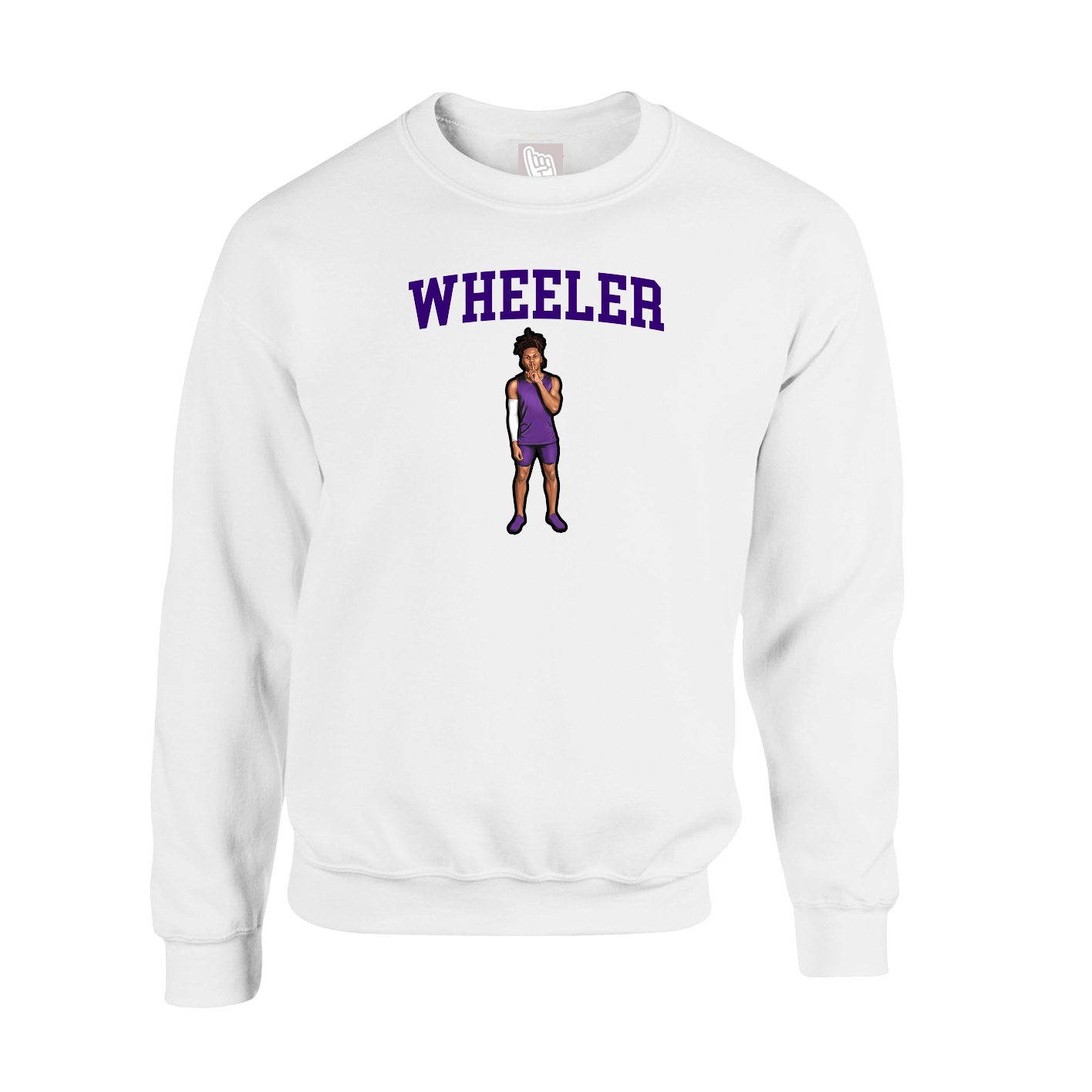 Fleece Crew — Shirsey in White