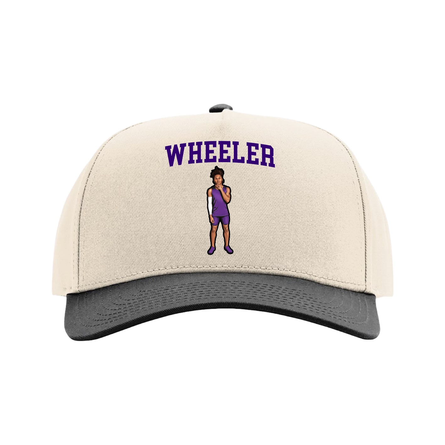 Full Fabric Five-Panel Champ Cap