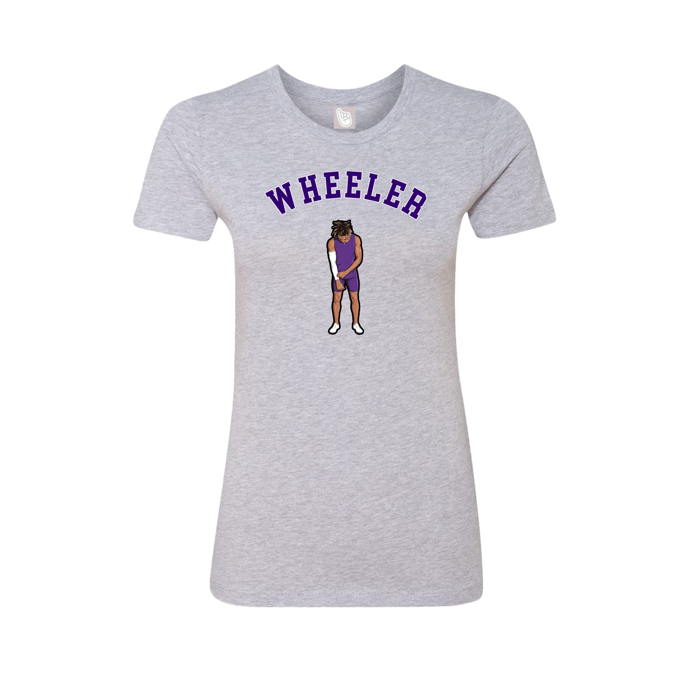Womens Tee — Shirsey Arch in Grey