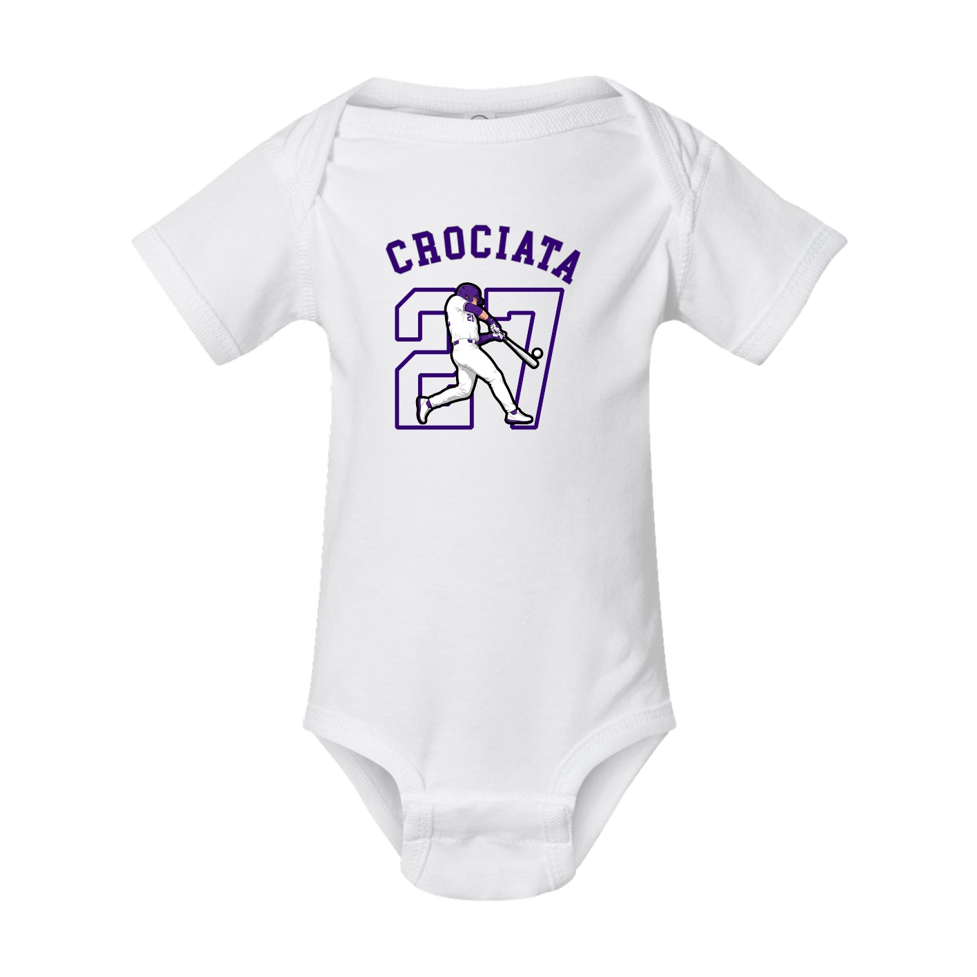 Baby Onesie — Shirsey Arch in White