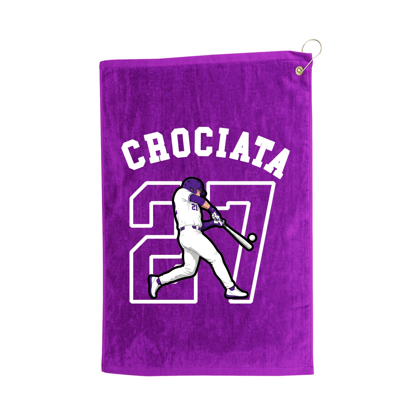 Golf Towel — Shirsey Arch in Purple