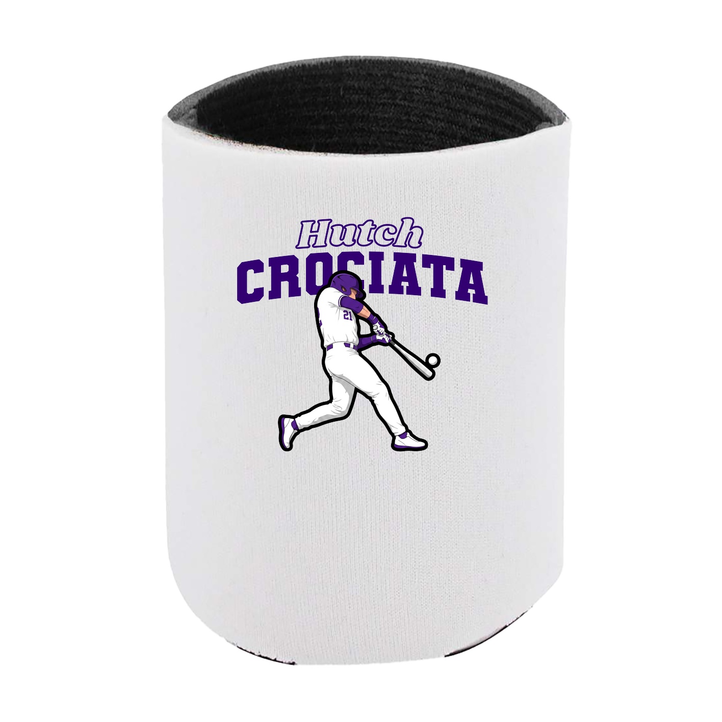 Can Holder — Name Arch in White